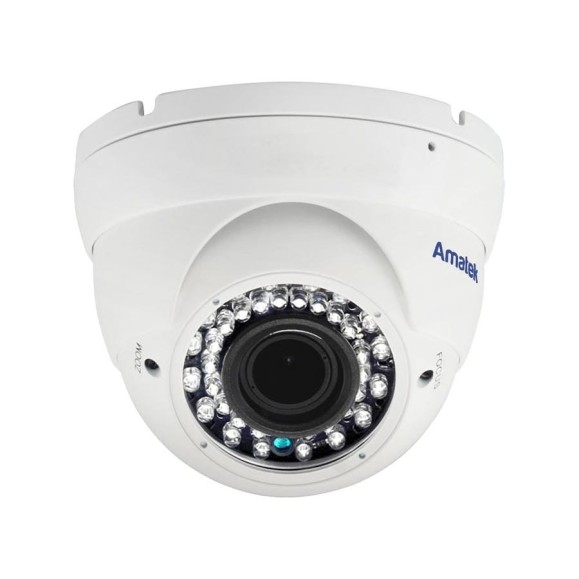 Купольная вандалозащищенная IP видеокамера Amatek AC-IDV403EVMX 2.8-12 mm 4Мп 7000662 Купольная вандалозащищенная IP видеокамера Amatek AC-IDV403EVMX 2.8-12 mm 4Мп 7000662