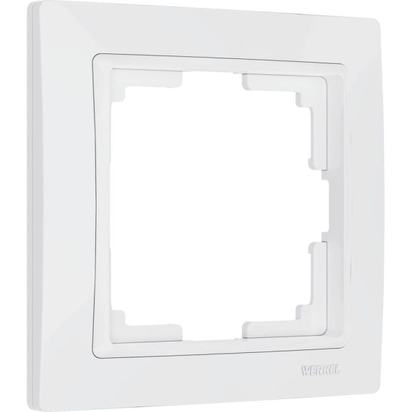 Рамка WERKEL W0012001 на 1 пост Snabb basic белый a051303 Рамка WERKEL W0012001 на 1 пост Snabb basic белый a051303