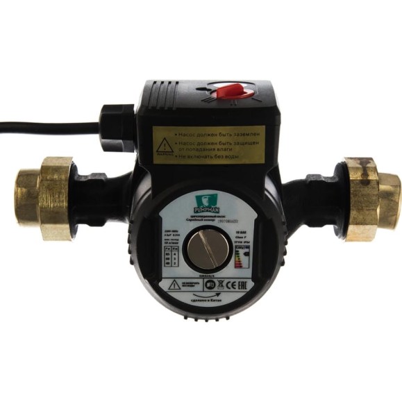 Циркуляционный насос Pumpman GRS25/4 82065 Циркуляционный насос Pumpman GRS25/4 82065