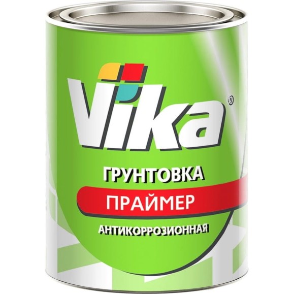 Грунтовка-праймер VIKA Primer антирокоррозионная, черная, 1 кг 200556 Грунтовка-праймер VIKA Primer антирокоррозионная, черная, 1 кг 200556