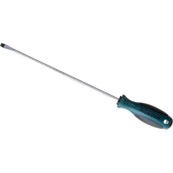 Шлицевая отвертка ROSSVIK SL6х250мм SL6250 Шлицевая отвертка ROSSVIK SL6х250мм SL6250