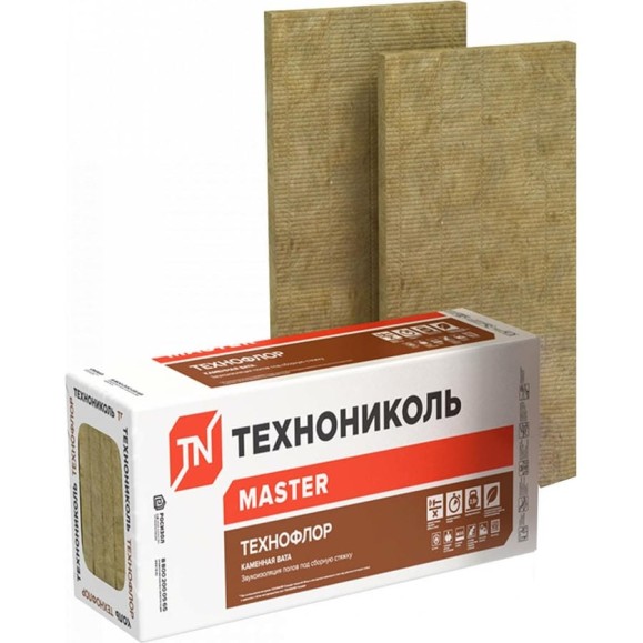 Минераловатные плиты Технониколь ТЕХНОФЛОР СТАНДАРТ (1200x600x50 мм; упаковка 6 шт.) КВ828641 Минераловатные плиты Технониколь ТЕХНОФЛОР СТАНДАРТ (1200x600x50 мм; упаковка 6 шт.) КВ828641
