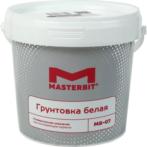 Укрывающая грунтовка МАСТЕРБИТ МБ-07 белая, 1 кг ТД000005947 Укрывающая грунтовка МАСТЕРБИТ МБ-07 белая, 1 кг ТД000005947