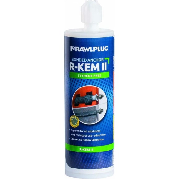 RAWLPLUG химический анкер смола полиэстеровая 410 мм R-KEM-II-410 RAWLPLUG химический анкер смола полиэстеровая 410 мм R-KEM-II-410