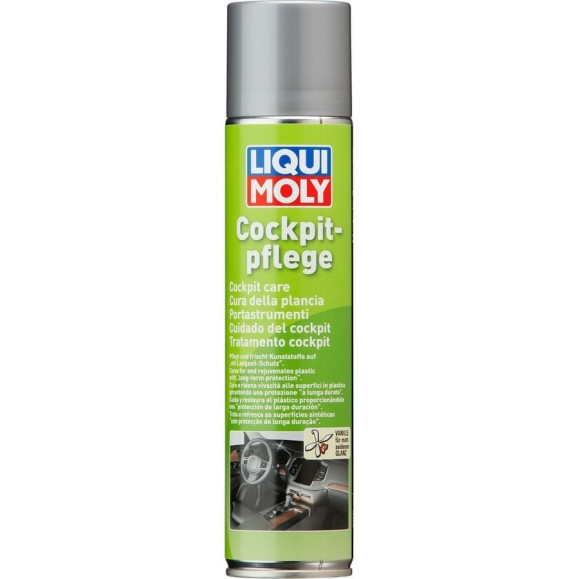 Cредство для ухода за пластиком LIQUI MOLY Cockpit-Pflege Vanille ваниль 0,3л 1598 Cредство для ухода за пластиком LIQUI MOLY Cockpit-Pflege Vanille ваниль 0,3л 1598