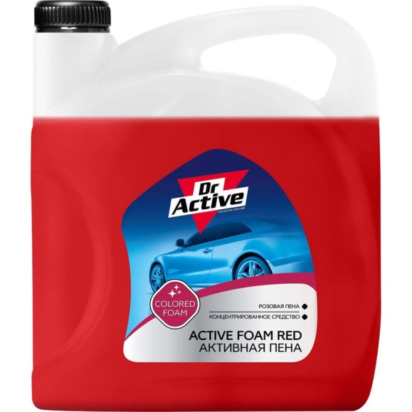 Автошампунь Dr. Active Active Foam Red концентрат 5.8 кг Sintec 801755 Автошампунь Dr. Active Active Foam Red концентрат 5.8 кг Sintec 801755