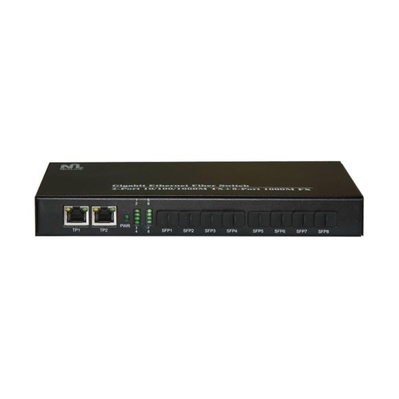 Коммутатор Netlink NL-SW-SFP-08S/02E УТ000002060