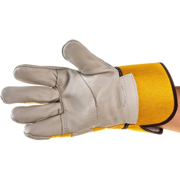 Комбинированные перчатки S. GLOVES искусственный мех ICE, 11 размер 31959S-11