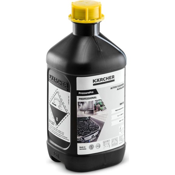 Щелочное активное чистящее средство RM 81 2.5 л Karcher 6.295-555.0 Щелочное активное чистящее средство RM 81 2.5 л Karcher 6.295-555.0