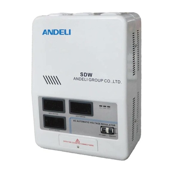 Стабилизатор напряжения ANDELI SDW-5000VA электромеханический ADL23-045 Стабилизатор напряжения ANDELI SDW-5000VA электромеханический ADL23-045