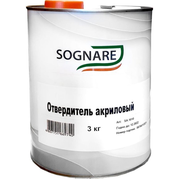 Отвердитель SOGNARE 3 кг SA.1010 Отвердитель SOGNARE 3 кг SA.1010