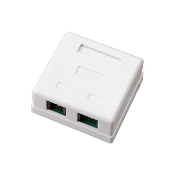 Комбинированная внешняя розетка REXANT RJ-45(8P-8C) + RJ-11(6P-4C), UTP 03-0120 Комбинированная внешняя розетка REXANT RJ-45(8P-8C) + RJ-11(6P-4C), UTP 03-0120