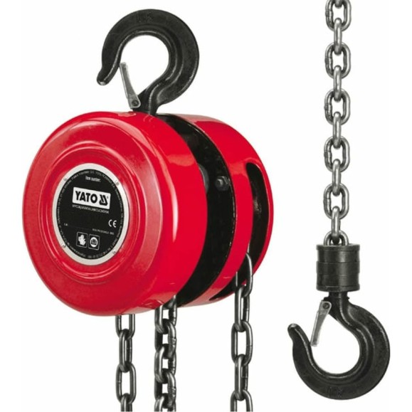 Цепная таль YATO 3м х 500кг YT-5890 Цепная таль YATO 3м х 500кг YT-5890