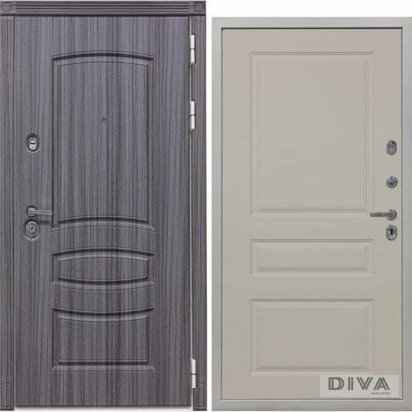 Дверь DIVA 42 2050x860 мм Правая Сандал серый - Д13 Софт Шампань УТ-00075308 Дверь DIVA 42 2050x860 мм Правая Сандал серый - Д13 Софт Шампань УТ-00075308