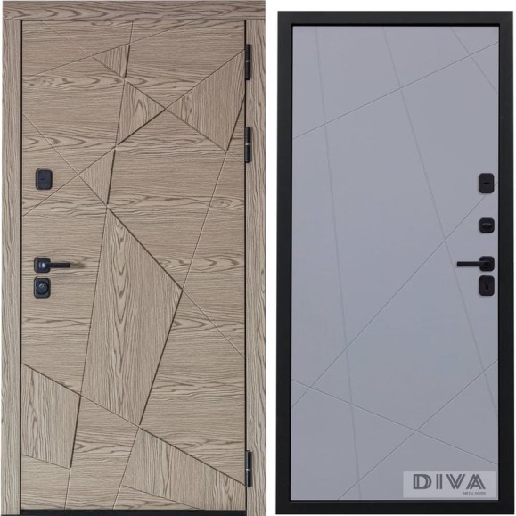 Дверь DIVA 97/1 2050x960 мм Правая Дуб натуральный - Д11 Силк Маус УТ-00072263 Дверь DIVA 97/1 2050x960 мм Правая Дуб натуральный - Д11 Силк Маус УТ-00072263