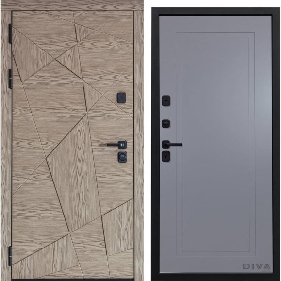 Дверь DIVA 97/1 2050x960 мм Левая Дуб натуральный - Н10 Силк Маус УТ-00074954 Дверь DIVA 97/1 2050x960 мм Левая Дуб натуральный - Н10 Силк Маус УТ-00074954