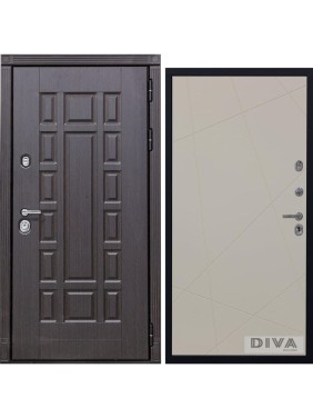 Дверь DIVA 38 2050x960 мм Правая Венге - Д11 Софт Шампань УТ-00075100 Дверь DIVA 38 2050x960 мм Правая Венге - Д11 Софт Шампань УТ-00075100