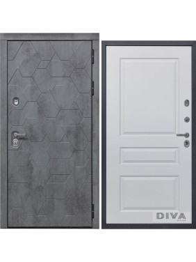 Дверь DIVA 51 2050x960 мм Правая Бетон темный - Д13 Белый софт УТ-00072768 Дверь DIVA 51 2050x960 мм Правая Бетон темный - Д13 Белый софт УТ-00072768