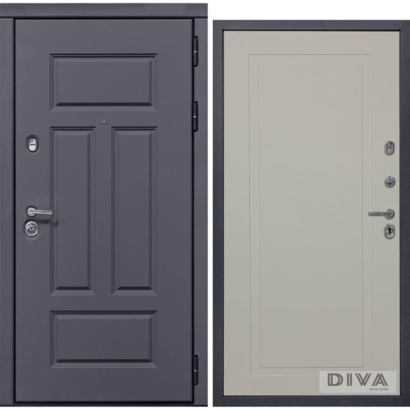 Дверь DIVA 47 2050x960 мм Правая Ясень графит - Н10 Софт шампань УТ-00074020 Дверь DIVA 47 2050x960 мм Правая Ясень графит - Н10 Софт шампань УТ-00074020