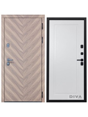 Дверь DIVA 98 2050x960 мм Правая Орех шоколадный - Н10 Белый софт УТ-00075803 Дверь DIVA 98 2050x960 мм Правая Орех шоколадный - Н10 Белый софт УТ-00075803
