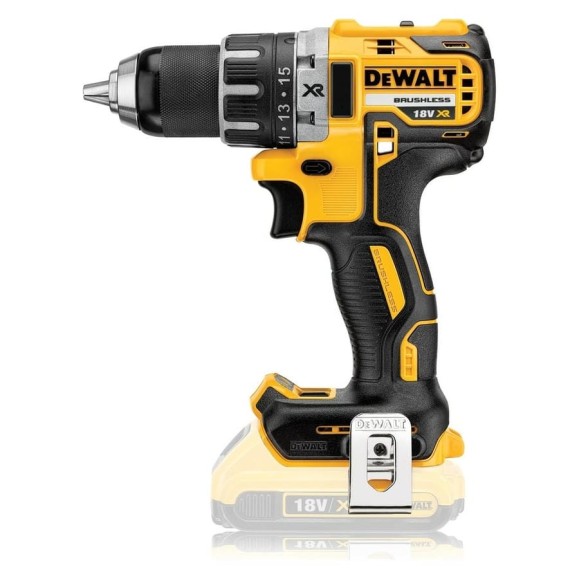 Бесщеточная дрель-шуруповерт DEWALT 18 В XR, 460 Вт, 27/70 Нм DCD791L2T-QW