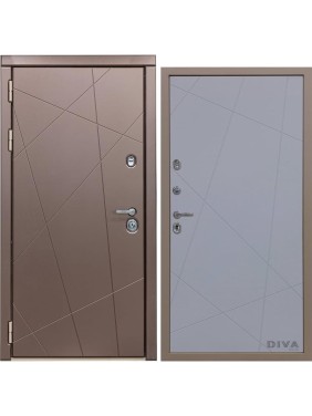Дверь DIVA 50 2050x960 мм Левая Бронза - Д11 Силк Маус УТ-00075237 Дверь DIVA 50 2050x960 мм Левая Бронза - Д11 Силк Маус УТ-00075237