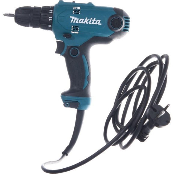 Дрель-шуруповерт Makita DF0300 + набор бит D-65028 10 шт. DF0300X3