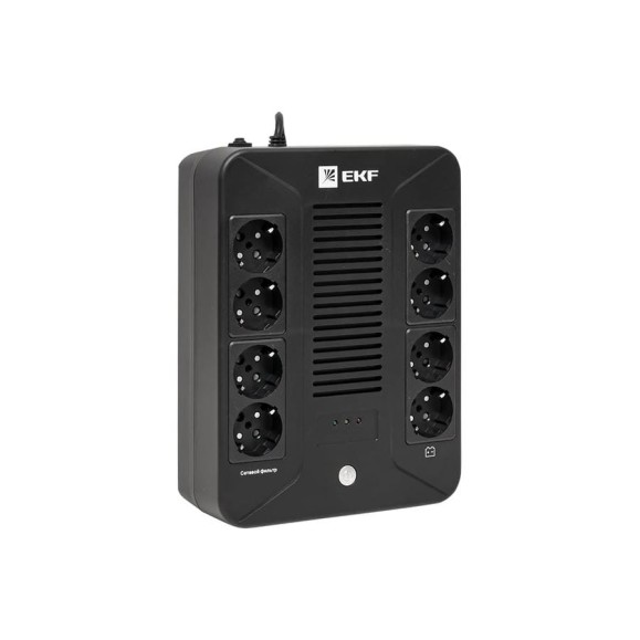 Источник Бесперебойного Питания EKF Линейно-интерактивный E-Power Home 1000 ВА PROxima SSW-1000 Источник Бесперебойного Питания EKF Линейно-интерактивный E-Power Home 1000 ВА PROxima SSW-1000
