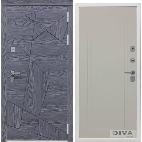 Дверь DIVA 97/3 2050x960 мм Правая Дуб графит - Н10 Софт шампань УТ-00074983 Дверь DIVA 97/3 2050x960 мм Правая Дуб графит - Н10 Софт шампань УТ-00074983