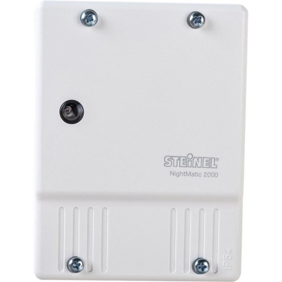 Сумеречный настенный выключатель Steinel NM 2000 IP 54 white, накладной 550417 Сумеречный настенный выключатель Steinel NM 2000 IP 54 white, накладной 550417