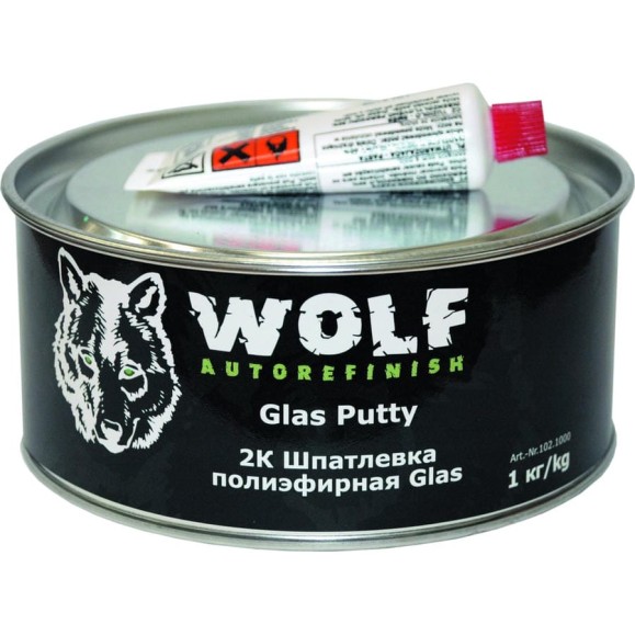 Полиэфирная шпатлевка WOLF Glas LC 1 кг, вкл. отв. 8735 102.1000 Полиэфирная шпатлевка WOLF Glas LC 1 кг, вкл. отв. 8735 102.1000