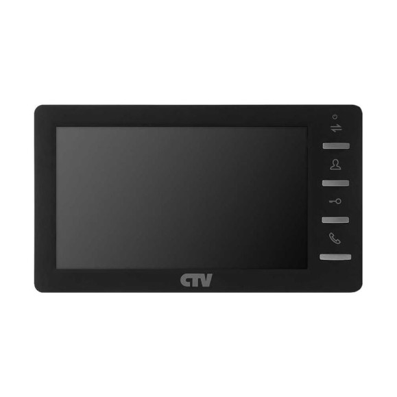Монитор цветного видеодомофона CTV -M1701 Plus черный 4100135