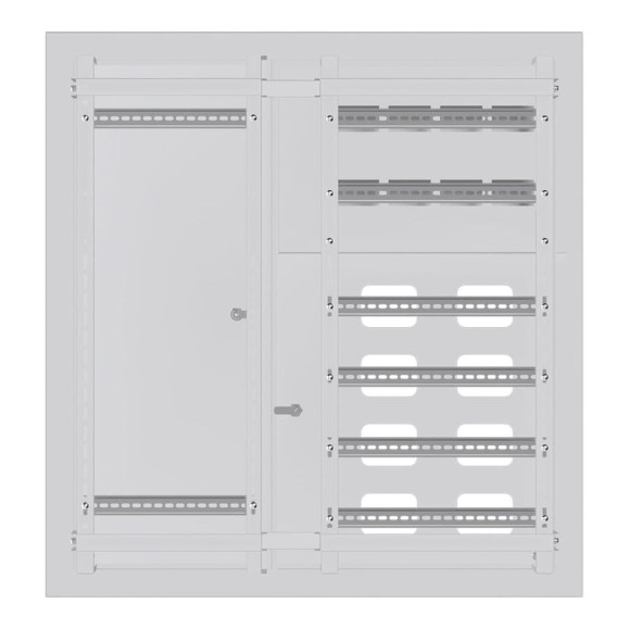 Этажный щит EKF 8 кв. (1000x950x160) Basic mb28-v-8 Этажный щит EKF 8 кв. (1000x950x160) Basic mb28-v-8