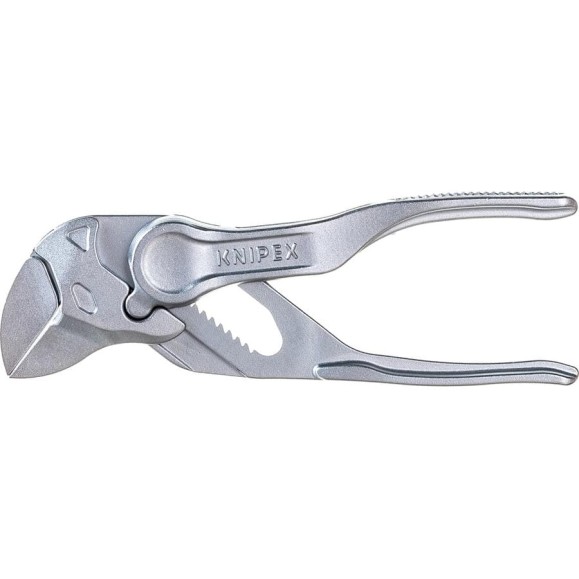 Переставные клещи-ключ Knipex XS, 21 мм (3/4"), 100 мм, Cr-V, серые, KN-8604100 Переставные клещи-ключ Knipex XS, 21 мм (3/4"), 100 мм, Cr-V, серые, KN-8604100