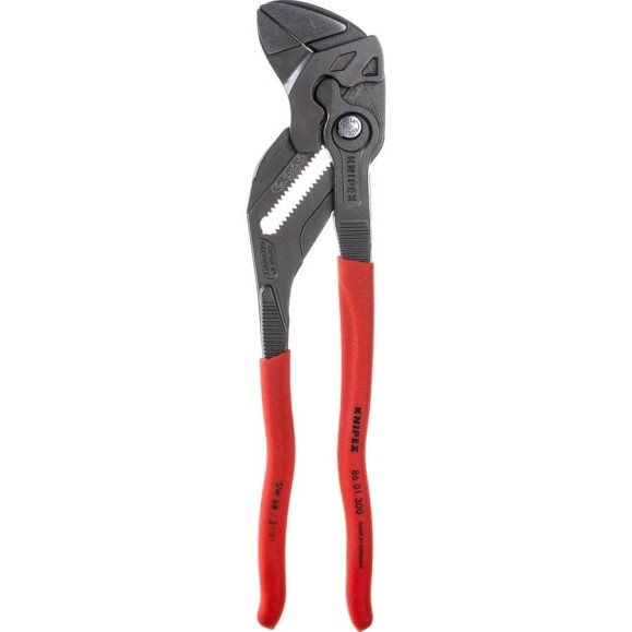 Переставные клещи-ключ Knipex 300 мм, 68 мм (2 1/2"), серые, 1К ручки, KN-8601300SB Переставные клещи-ключ Knipex 300 мм, 68 мм (2 1/2"), серые, 1К ручки, KN-8601300SB