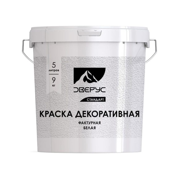 Декоративная краска Эверус Стандарт (фактурная; шуба; 9 кг) S1050401 Декоративная краска Эверус Стандарт (фактурная; шуба; 9 кг) S1050401