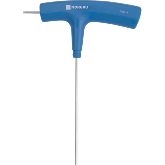 Шестигранный ключ NORGAU Т-образный 2 мм, тип NT42-2 061009020 Шестигранный ключ NORGAU Т-образный 2 мм, тип NT42-2 061009020