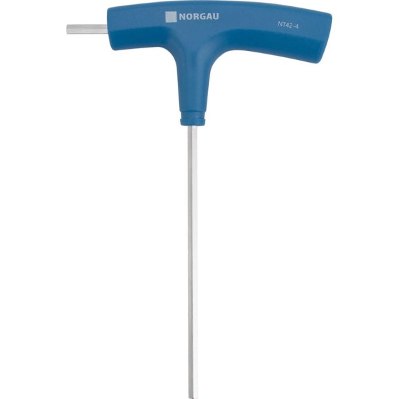 Шестигранный ключ NORGAU Т-образный 4 мм, тип NT42-4 061009040 Шестигранный ключ NORGAU Т-образный 4 мм, тип NT42-4 061009040
