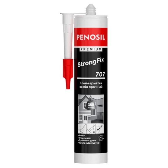 Монтажный клей Penosil Premium Strongfix 707 гибридный, сверхпрочный, 290 мл H4204 219774