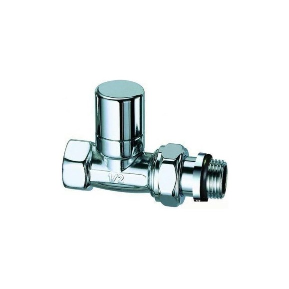 Запорный прямой вентиль FAR 1/2"ВР, серебро, EPDM FL 0245 12P Запорный прямой вентиль FAR 1/2"ВР, серебро, EPDM FL 0245 12P
