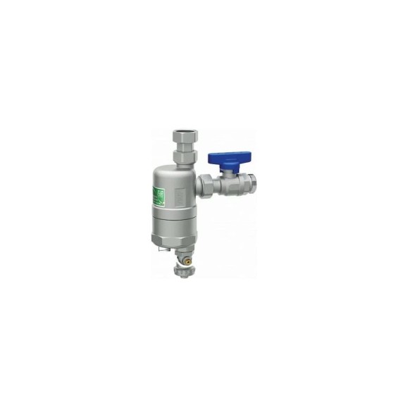 Грязеуловитель FAR COMPACT с магнитными вставками, шаровым краном 3/4 НР - 3/4", накидная гайка FA 2274 34 Грязеуловитель FAR COMPACT с магнитными вставками, шаровым краном 3/4 НР - 3/4", накидная гайка FA 2274 34