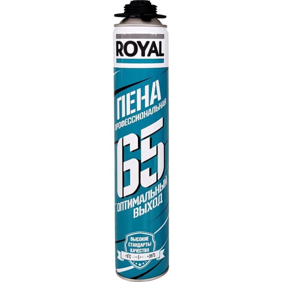 Профессиональная пена ROYAL 65 летняя, 770 мл, выход 65 л RF65S Профессиональная пена ROYAL 65 летняя, 770 мл, выход 65 л RF65S