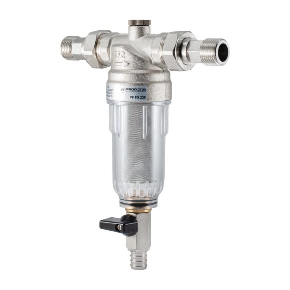 Фильтр промывной для холодной воды PROFACTOR 1/2" PF FS 238 Фильтр промывной для холодной воды PROFACTOR 1/2" PF FS 238