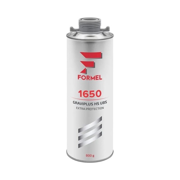 Антигравийное покрытие FORMEL 1650 GRAVIPLUS HS UBS 0,8 кг серое FM171103