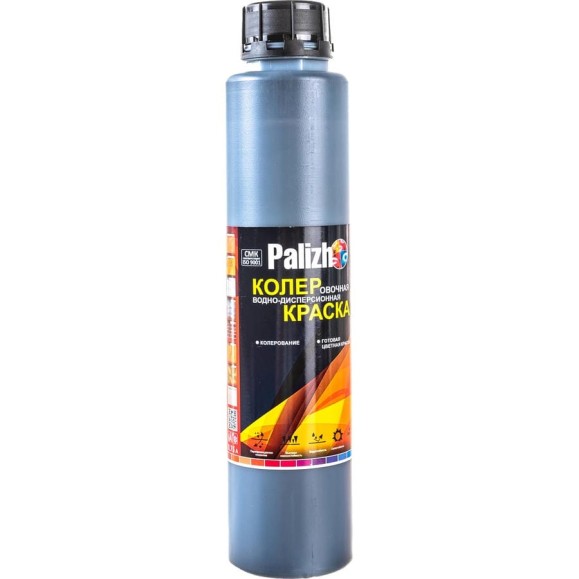Колеровочная краска Palizh В/Д №511 черный 0,75 л 11606000 Колеровочная краска Palizh В/Д №511 черный 0,75 л 11606000