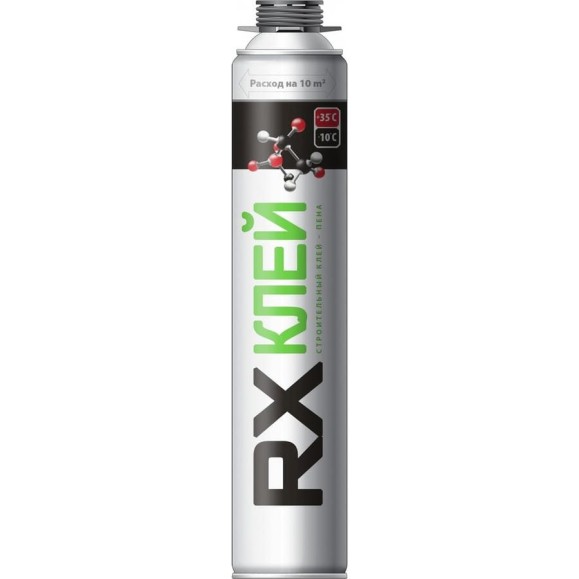 Клей - пена профессиональная RX Formula 780 гр 01-0-0-048 Клей - пена профессиональная RX Formula 780 гр 01-0-0-048