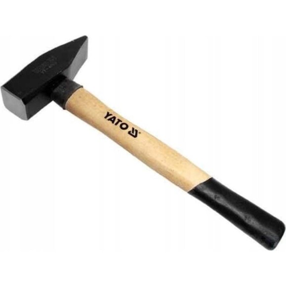 Слесарный молоток YATO 2000 г, 400 мм, деревянная ручка YT-4500 Слесарный молоток YATO 2000 г, 400 мм, деревянная ручка YT-4500