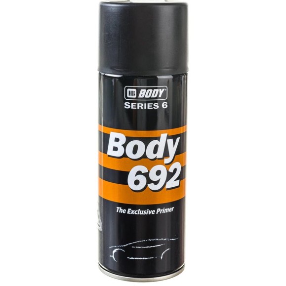 Аэрозольный антикоррозийный грунт-наполнитель HB BODY 692 черн. 0,4л 5100200080