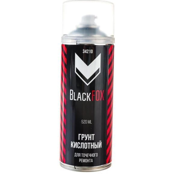 Кислотный грунт для точечного ремонта BlackFox 1К, 520мл 34210 Кислотный грунт для точечного ремонта BlackFox 1К, 520мл 34210