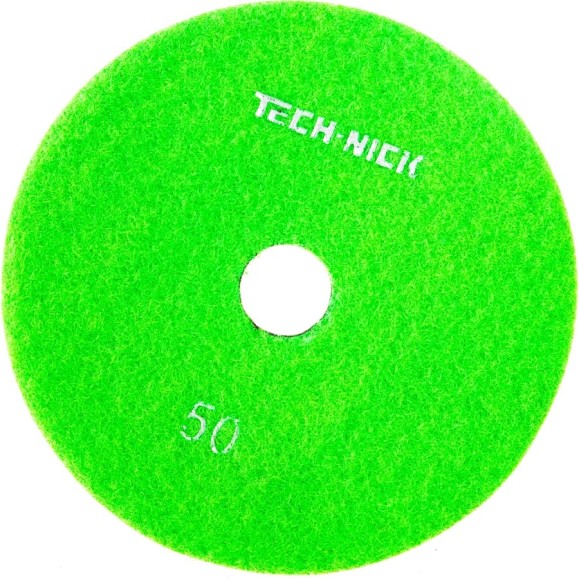 Круг алмазный гибкий шлифовальный АГШК WHITE NEW (125x2.5 мм; Р50) TECH-NICK 128.120.6750 Круг алмазный гибкий шлифовальный АГШК WHITE NEW (125x2.5 мм; Р50) TECH-NICK 128.120.6750